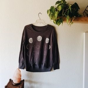 Moon child crewneck